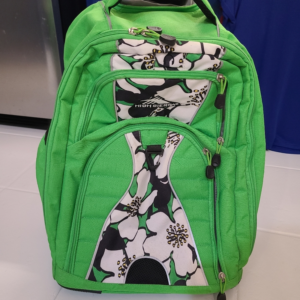High Sierra rolling backpack